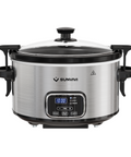 Sunvivi 4QT Digital Slow Cooker with Programmable Timer & Locking Lid