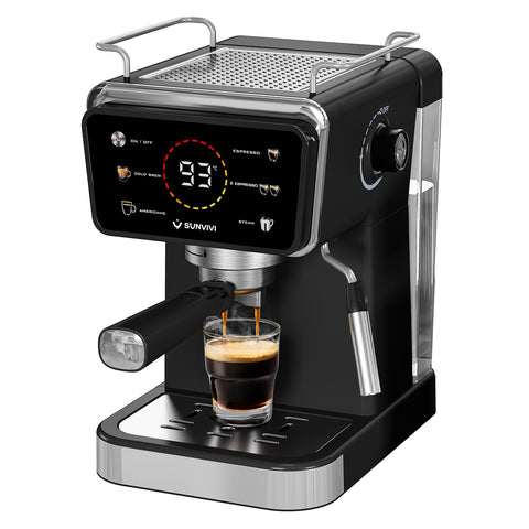 Sunvivi 20 Bar Espresso Machine with Milk Frother