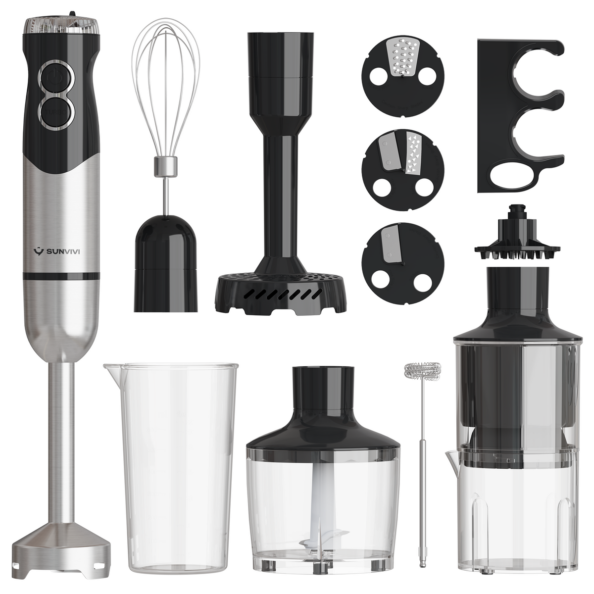 Sunvivi 10-in-1 Immersion Blender