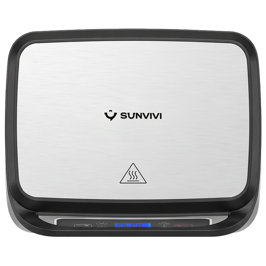 Sunvivi 1300W Smokeless Electric Griddle