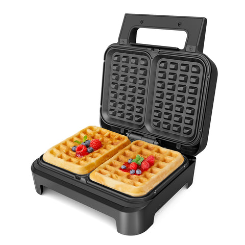 Sunvivi 2 Slice Waffle Maker with Heating Adjustable Control