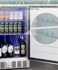 24 Inch Outdoor Beverage Refrigerator