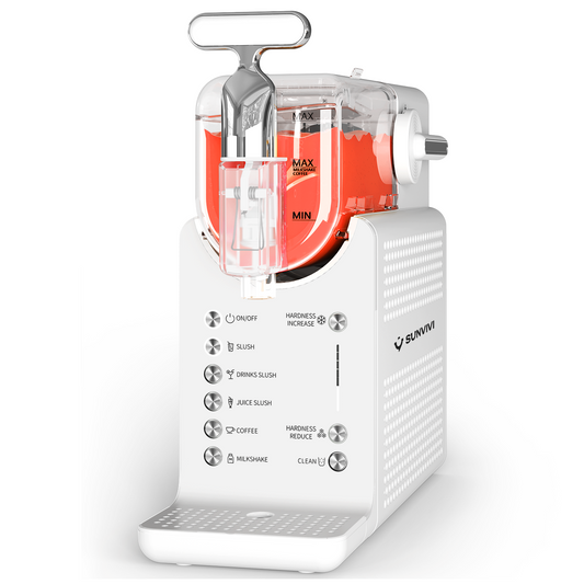 Sunvivi Single-Tank Slushie Machine with 5 Presets
