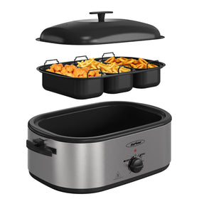 Sunvivi 22QT Electric Roaster Oven with Trays