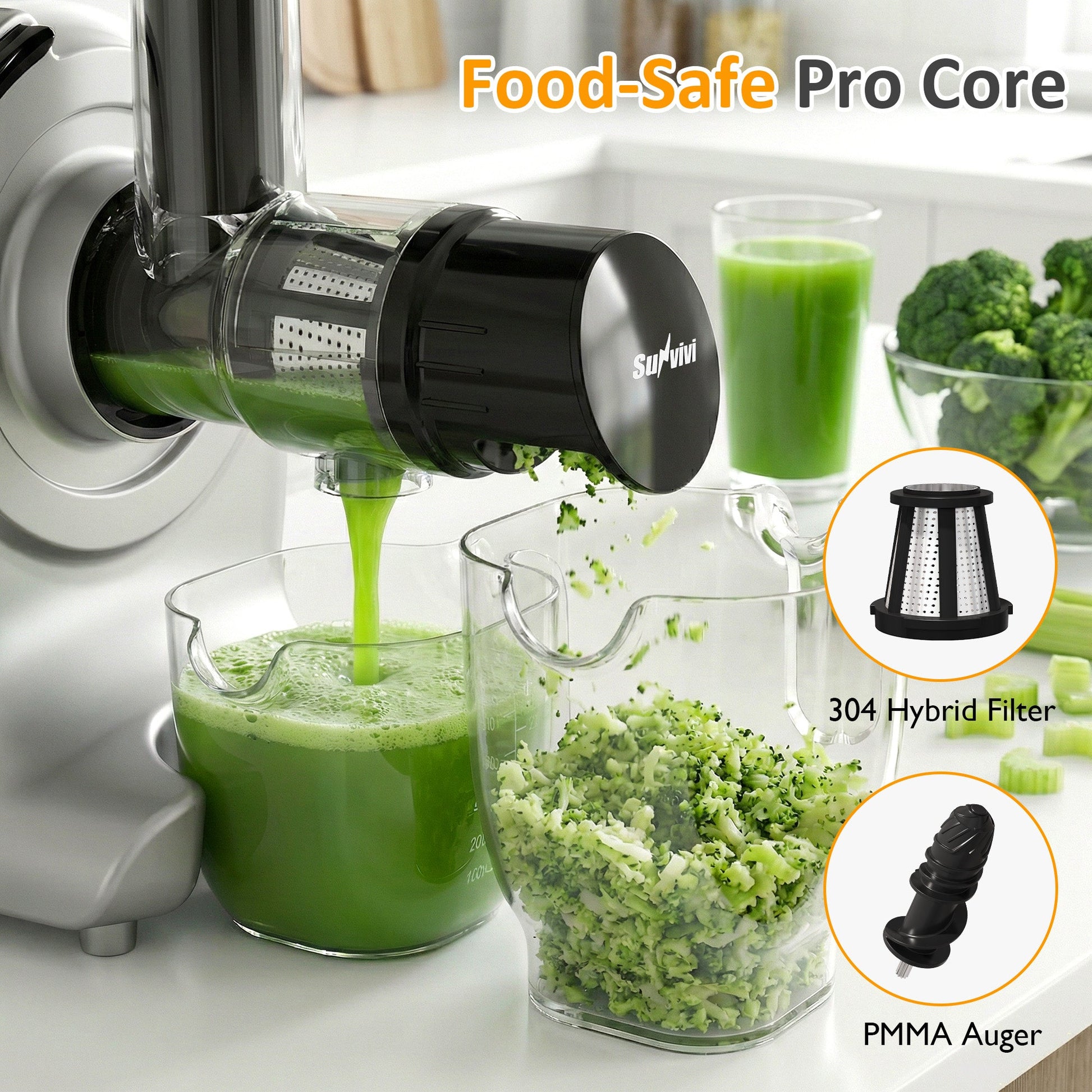 4-in-1 Multifunction Stand Mixer with Fermentation 5.3QT Electric Dough Mixer