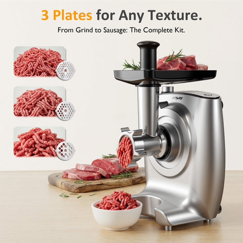 4-in-1 Multifunction Stand Mixer with Fermentation 5.3QT Electric Dough Mixer