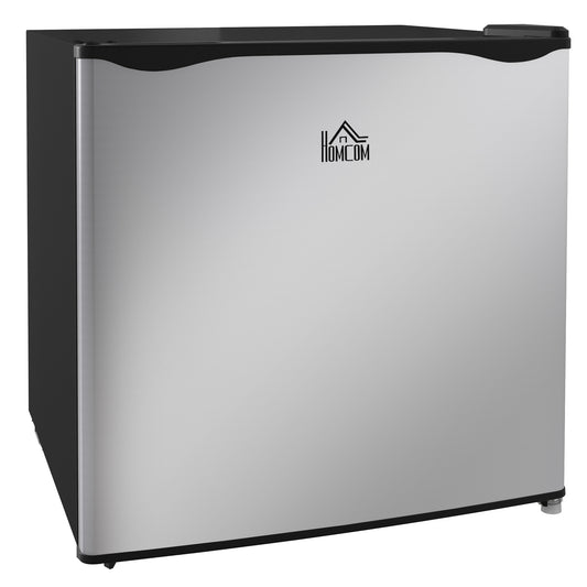 Mini Freezer Countertop, 1.1 Cu.Ft Compact Upright Freezer with Removable Shelves, Reversible Door for Home, Dorm, Apartment and Office, Silver