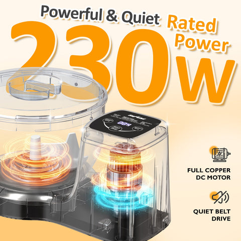 5.3QT Electric Dough Maker with Ferment Function