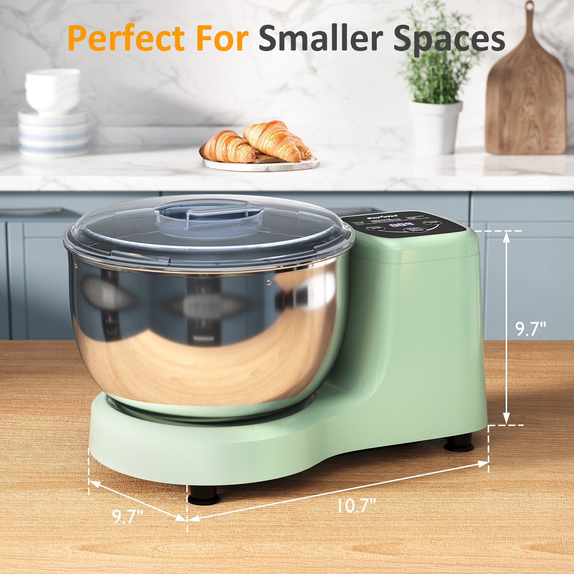 5.3QT Electric Dough Maker with Ferment Function