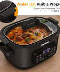 6.5QT 12-in-1 Programmable Multi Slow Cooker