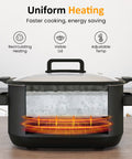 6.5QT 12-in-1 Programmable Multi Slow Cooker