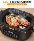 6.5QT 12-in-1 Programmable Multi Slow Cooker