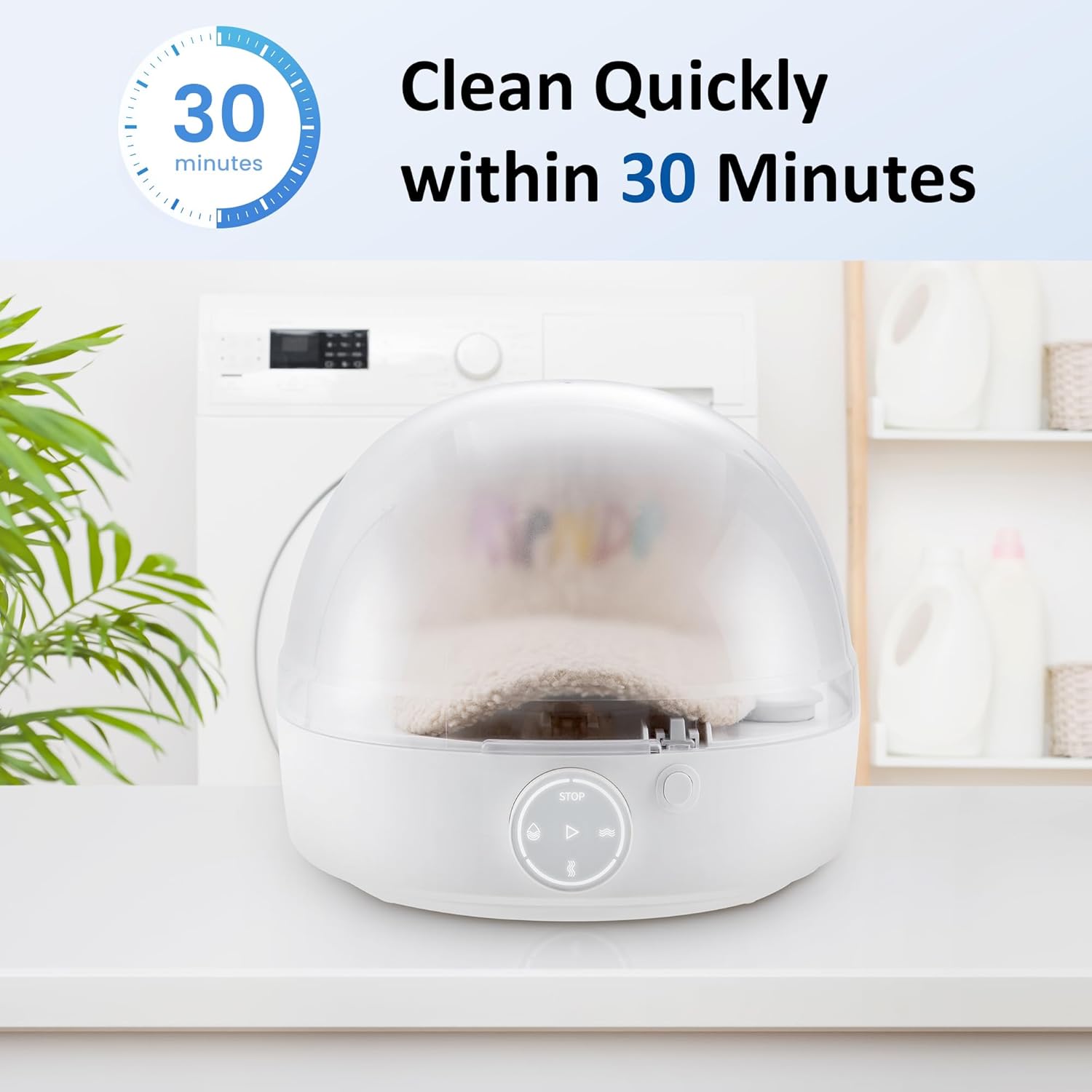 Sunvivi Helmet & Cap Care Machine, Black Hat Helmet Care Machine with Steam Iron