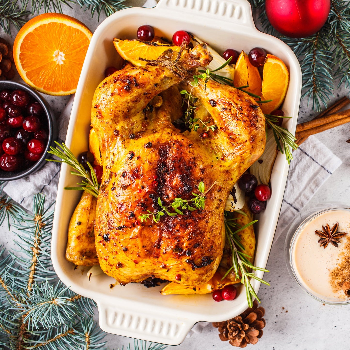 Sunvivi Roaster Oven with Self-Basting Lid, 8qt Electric Roaster with Removable Pan & Rack, Turkey Roaster Oven with Defrost & Warm Function, Stainless Steel, White