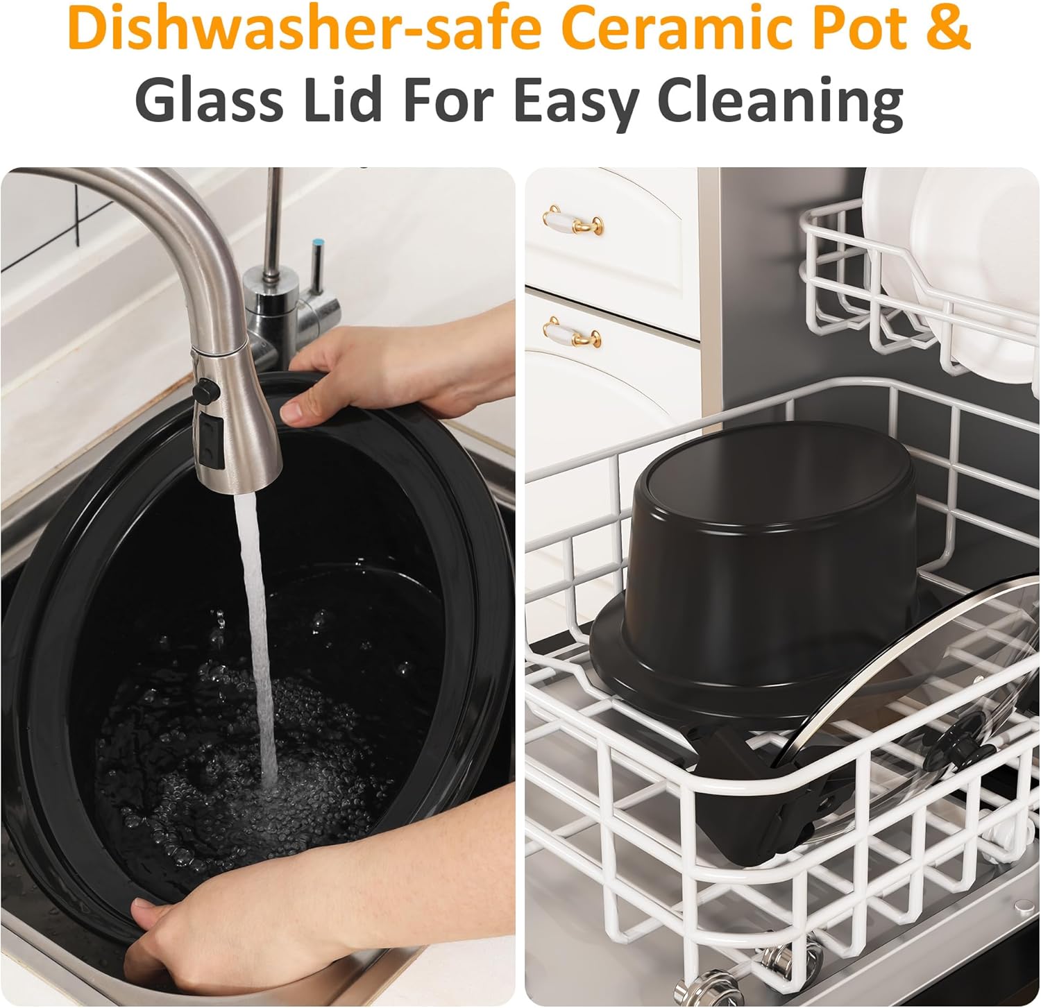 Sunvivi 8.5 Quart Programmable Slow Cooker