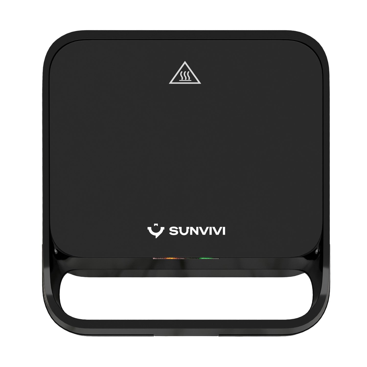 Sunvivi 3-in-1 Sandwich Maker with Glass Top