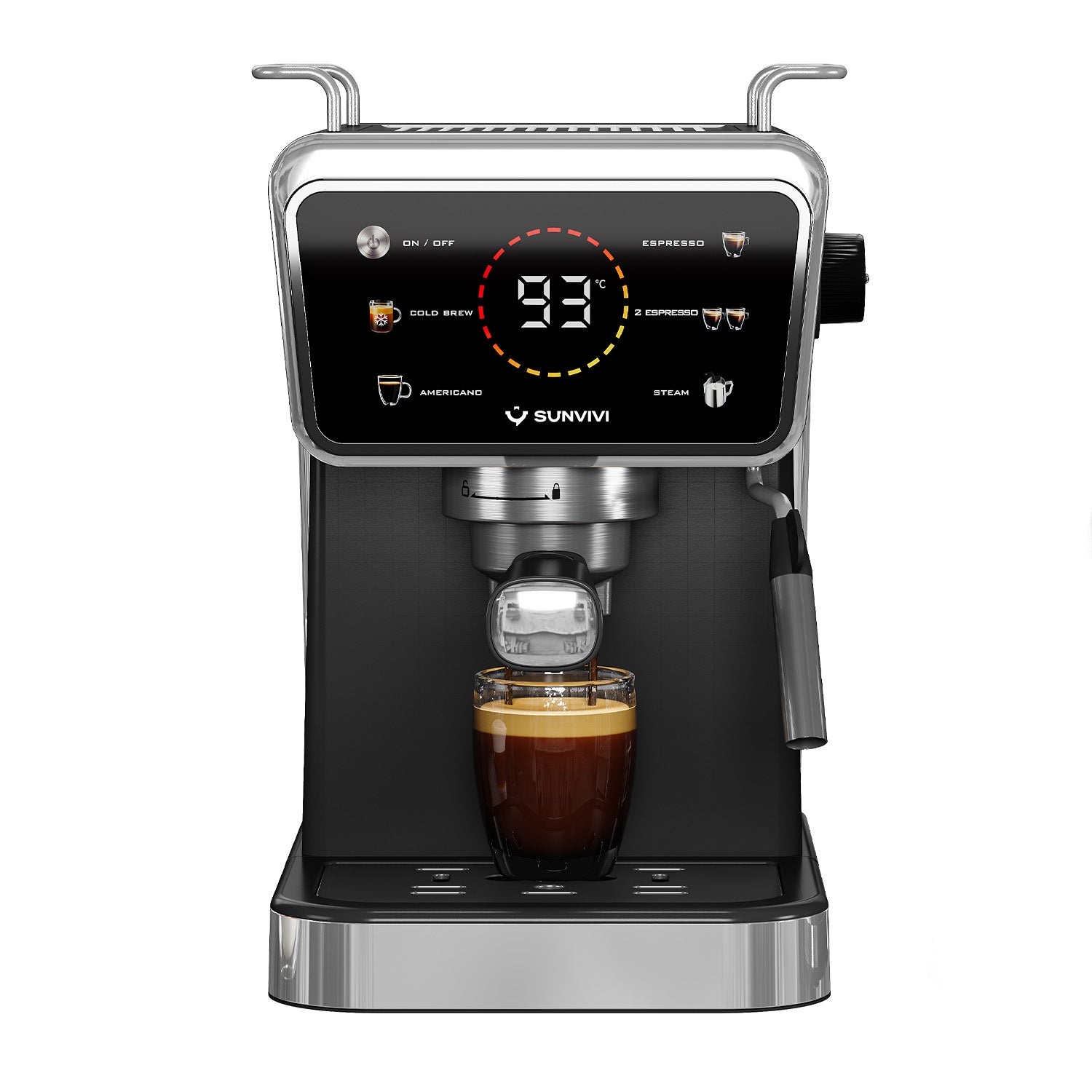 Sunvivi 20 Bar Espresso Machine with Milk Frother