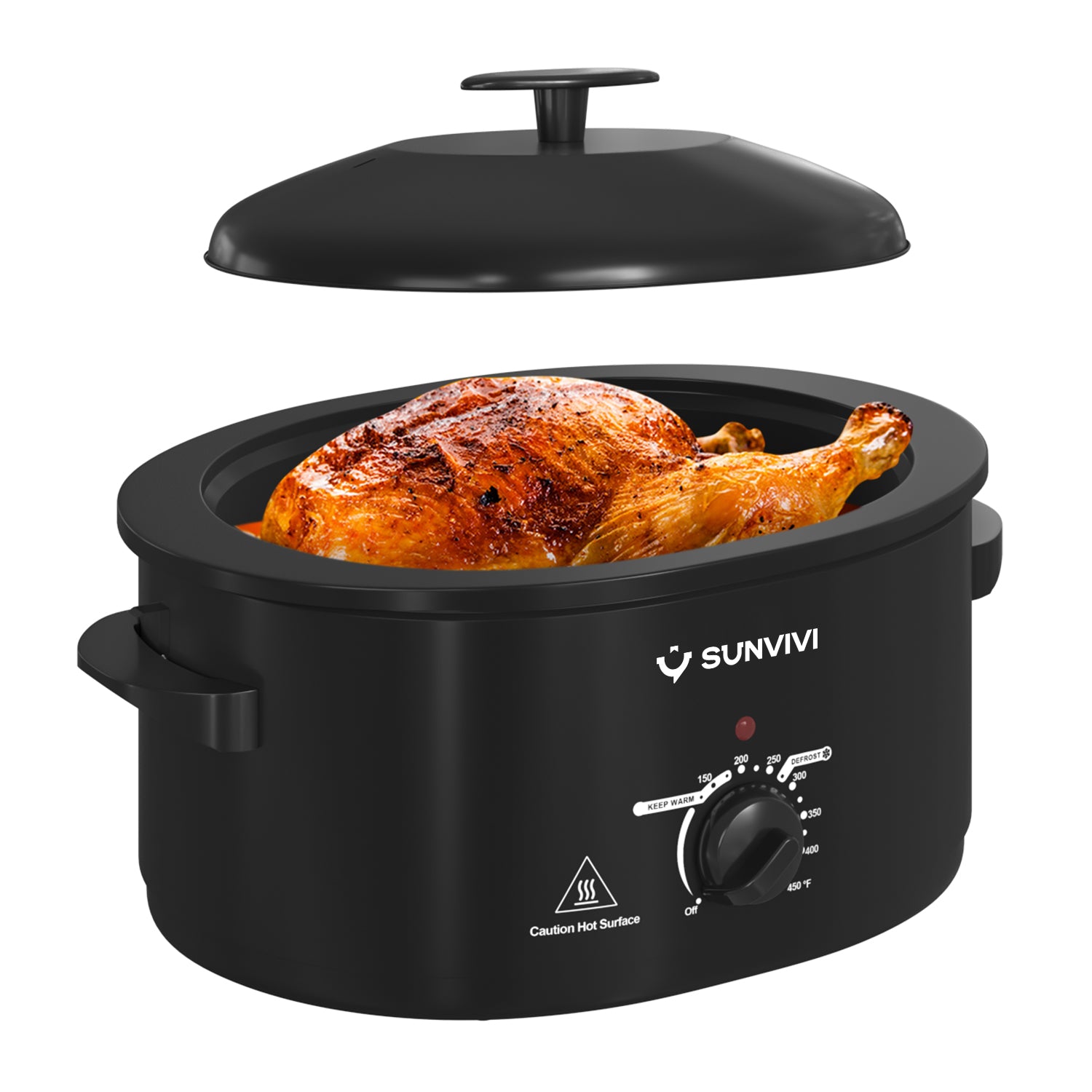Sunvivi 8QT Electric Roaster Oven