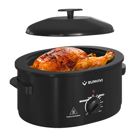 Sunvivi 8QT Electric Roaster Oven