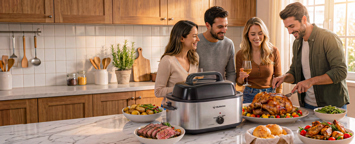 Sunvivi appliance in use