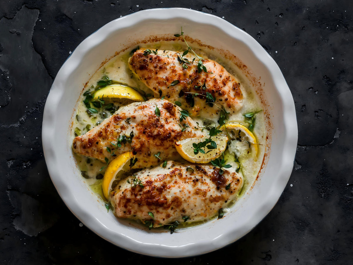 Slow Cooker Creamy Lemon Chicken