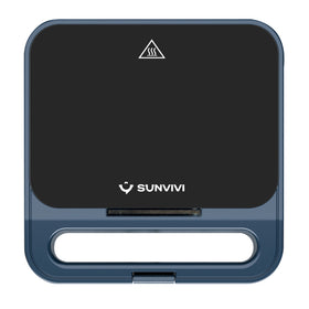 Sunvivi 3-in-1 Sandwich Maker with Glass Top