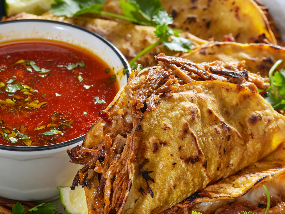 Duck Tacos with Salsa Macha