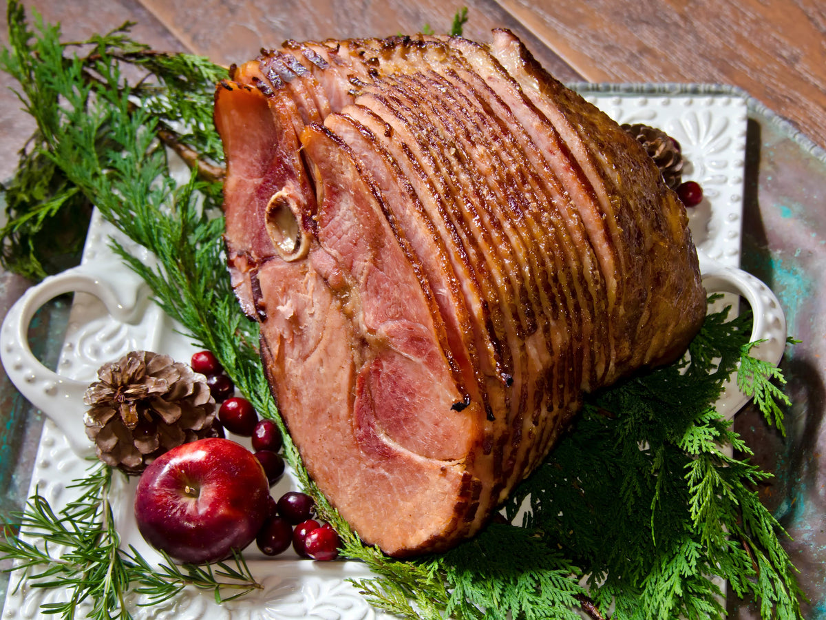 Honey-Glazed Spiral-Cut Ham