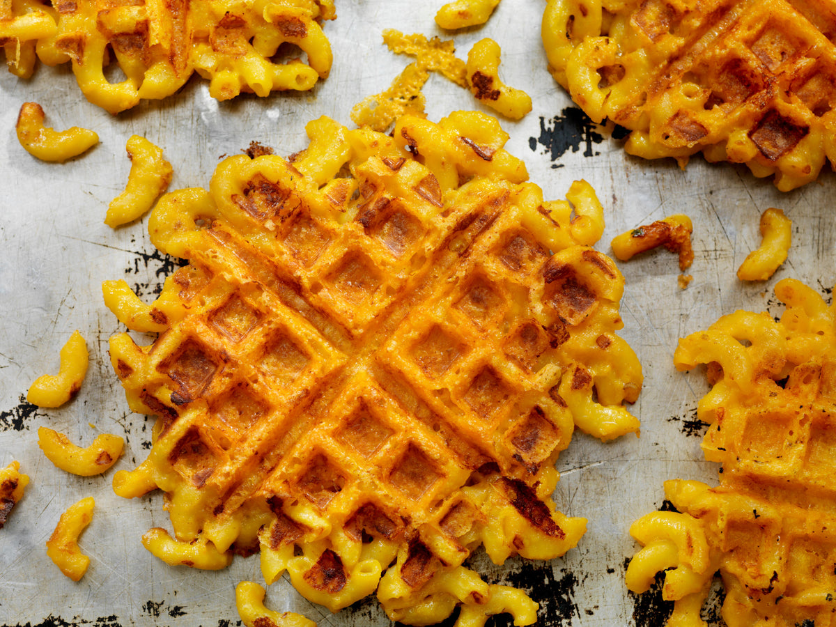 Mac and Cheese Waffles