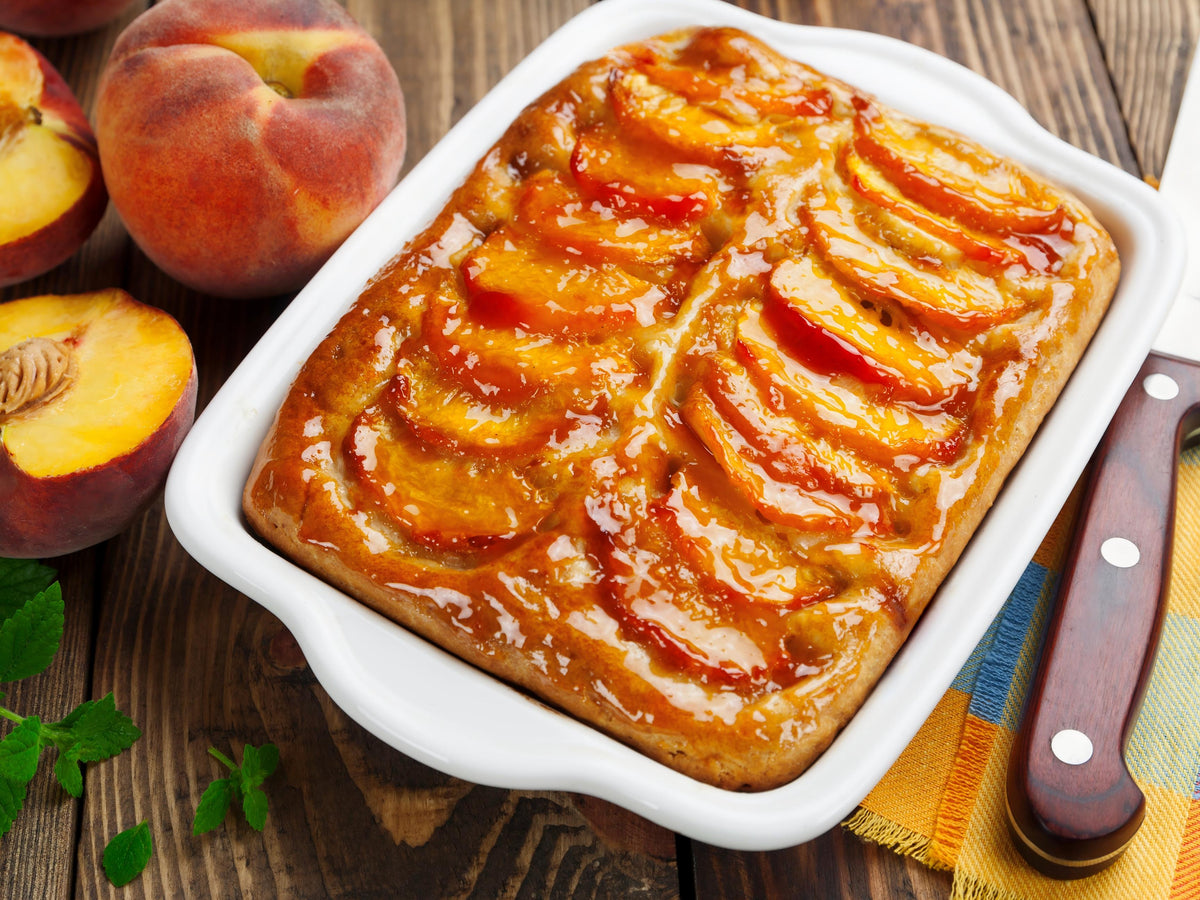 Peach French Toast Bake
