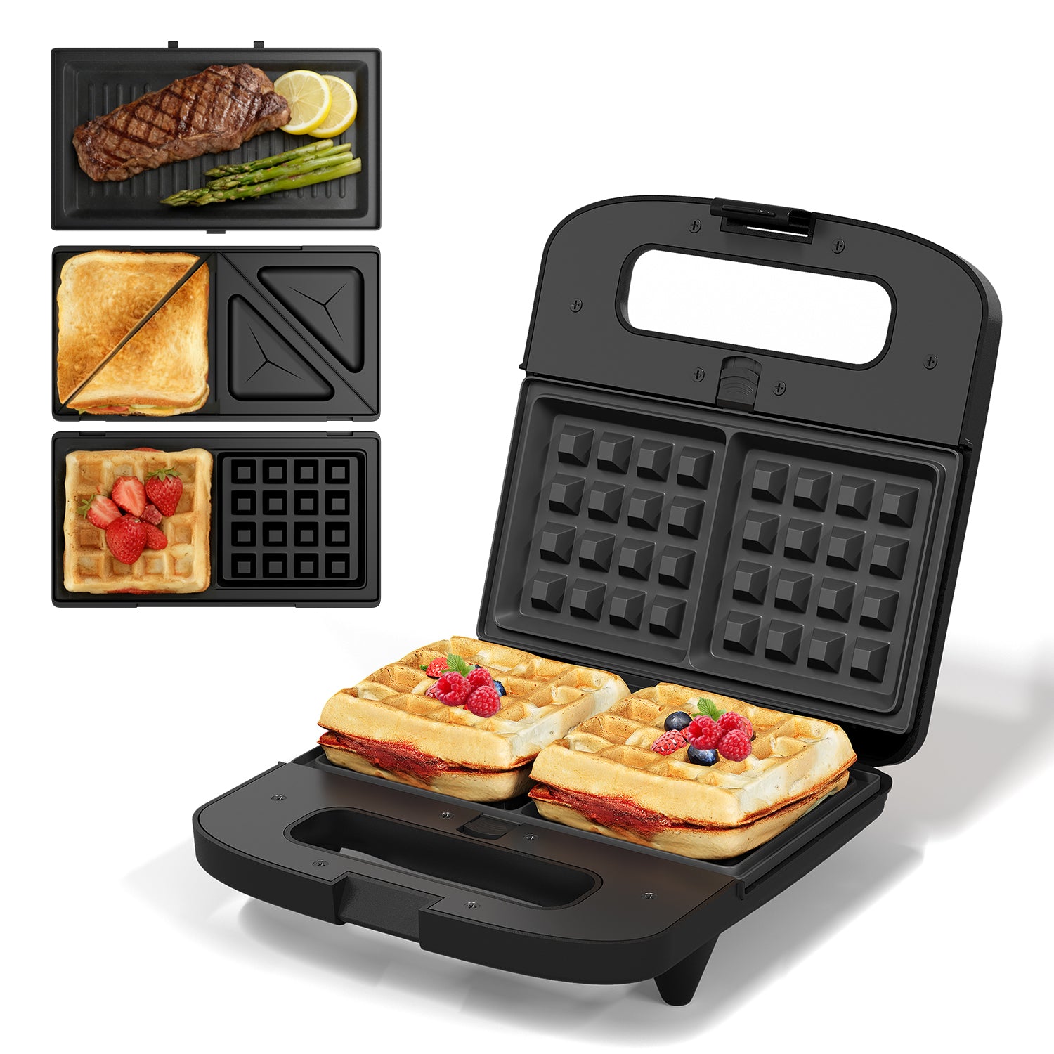 Sunvivi 3-in-1 Waffle Maker
