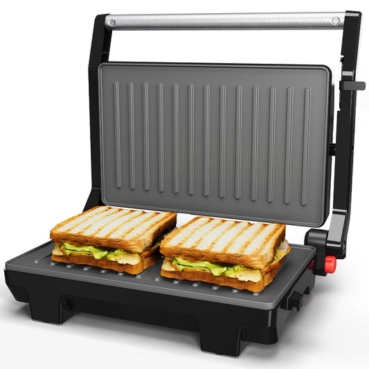 Sunvivi 1000W Portable Panini Press Sandwich Maker