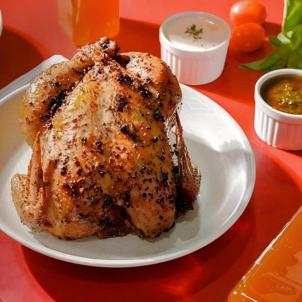 Tomato-Butter Roast Chicken