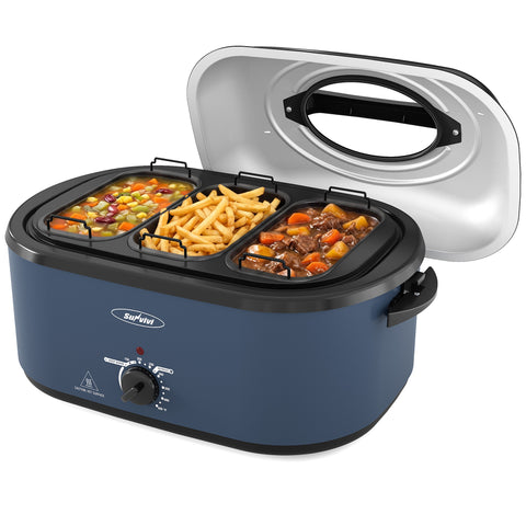 Sunvivi 26QT Electric Roaster Oven with Trays