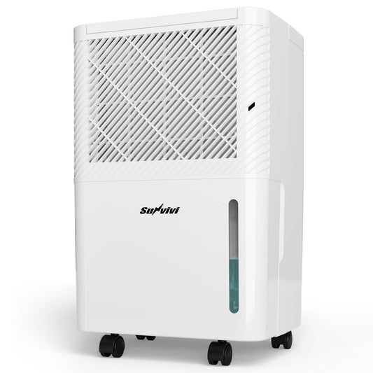 Sunvivi 22 Pints Dehumidifier for Home: 1500 Sq.Ft Dehumidifiers with 71OZ Water Tank
