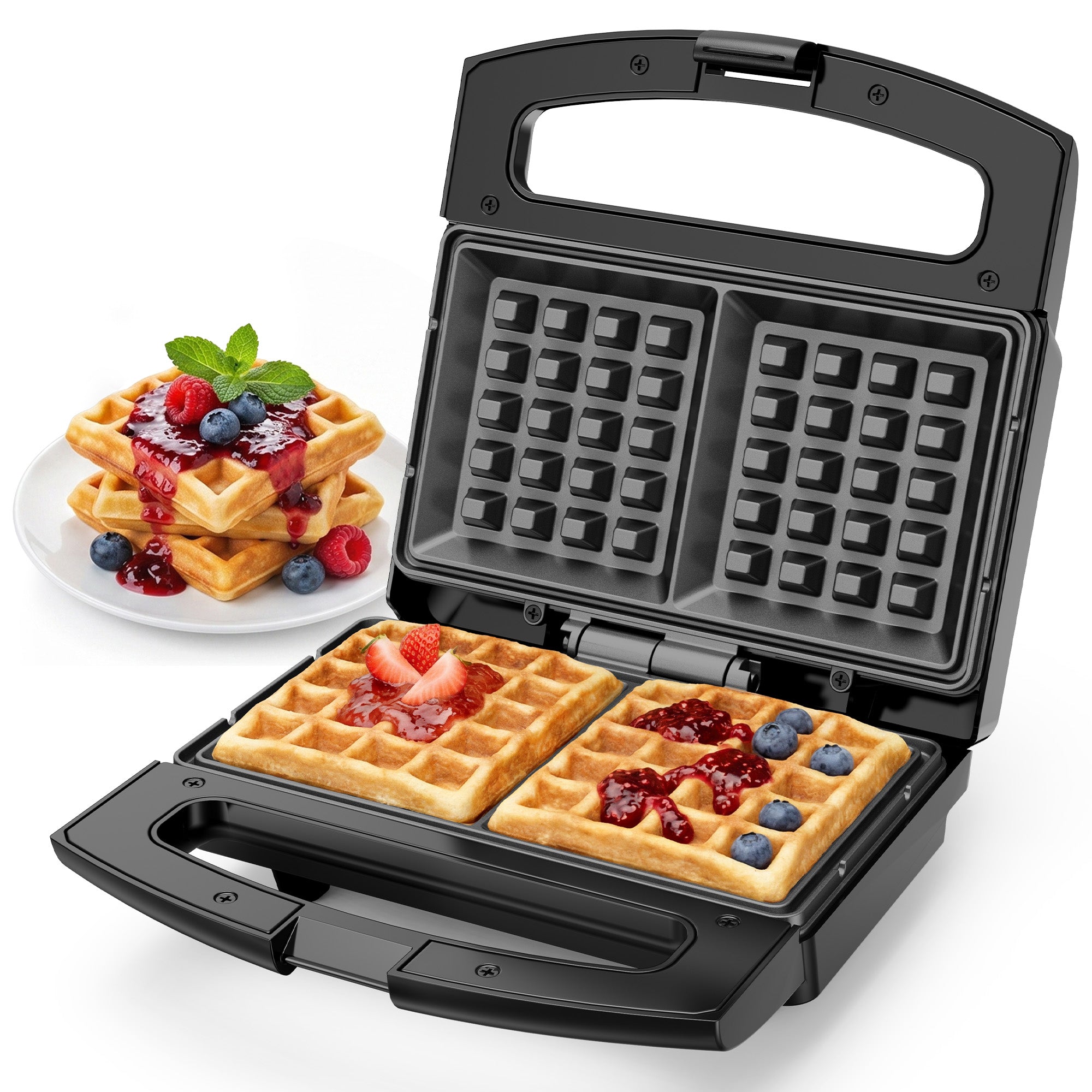 SUNVIVI 2 Slice Waffle Maker