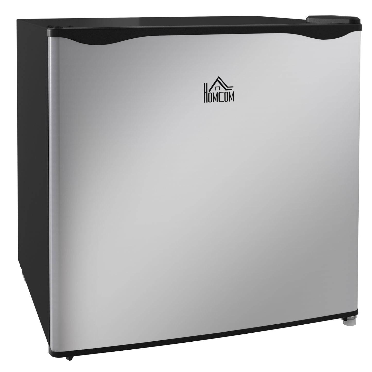 Mini Freezer Countertop, 1.1 Cu.Ft Compact Upright Freezer with Removable Shelves, Reversible Door for Home, Dorm, Apartment and Office, Silver