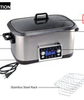 Accessories Compatible with ZES009 Series 8QT Slow Cooker - Lid