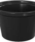 Dual Slow Cooker Ceramic Replacement Insert for Sunvivi,1.25-Quart Black Dishwasher Safe