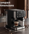Espresso Machine & Iced Coffee Maker with Cold Brew Self-Clean