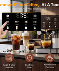 Espresso Machine & Iced Coffee Maker with Cold Brew Self-Clean
