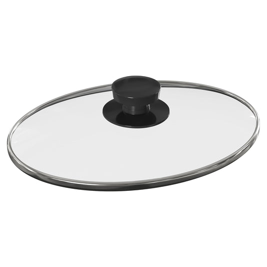Sunvivi 1.5Qt Tempered Glass Replacement for Sunvivi Triple Slow Cooker Cover, Clear, Dishwasher