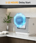Portable Countertop Dishwasher with 152OZ Water Tank 6 Smart Wash Modes