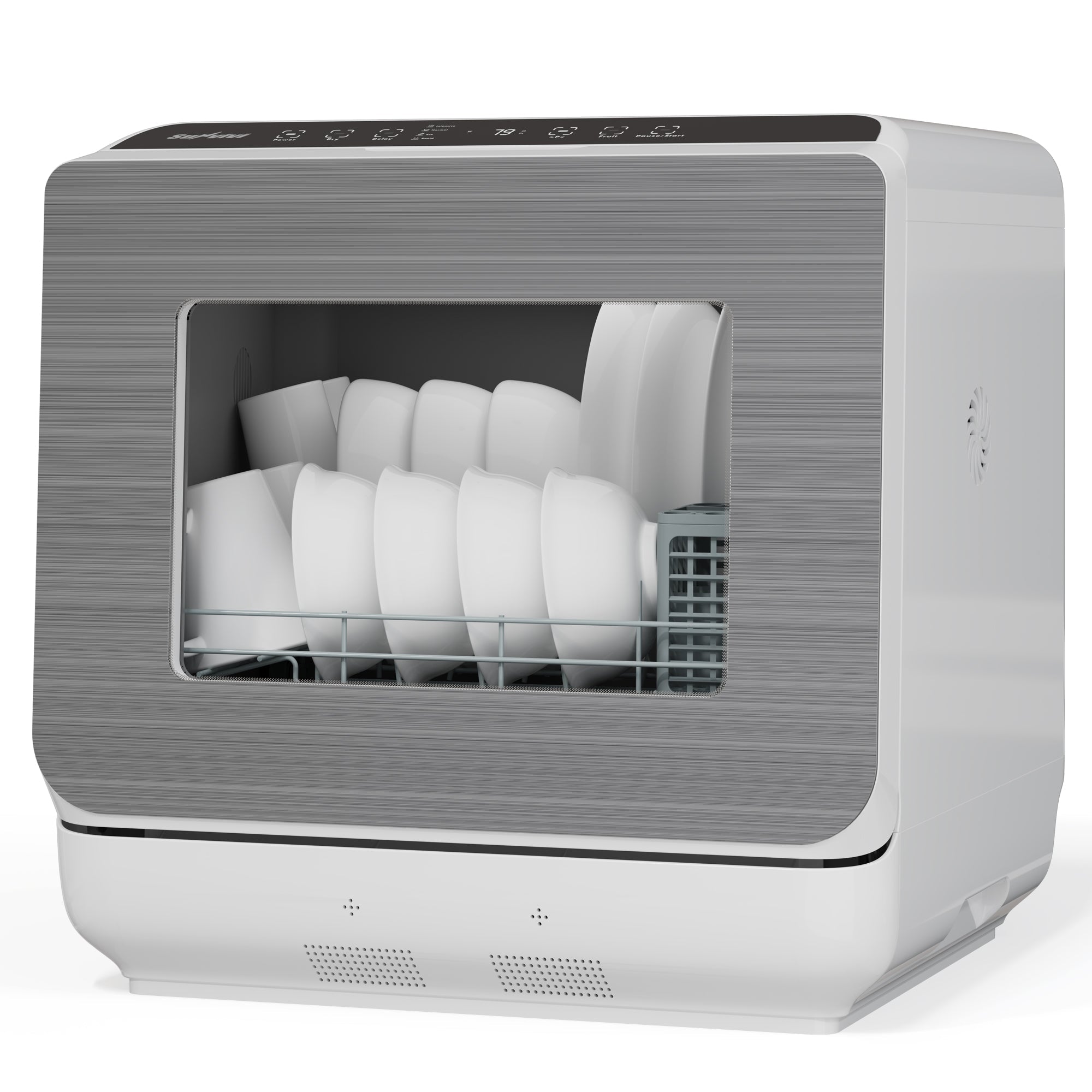 Portable Countertop Dishwasher with 152OZ Water Tank 6 Smart Wash Modes