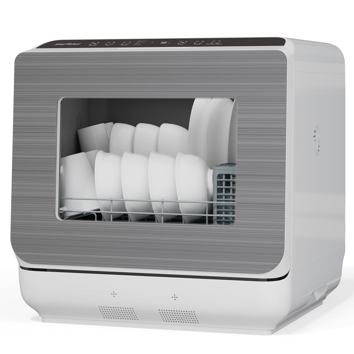 Portable Countertop Dishwasher with 152OZ Water Tank 6 Smart Wash Modes