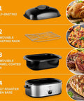 Roaster Rack with Integrated Feet Cooling Drying Rack Kitchen Rack