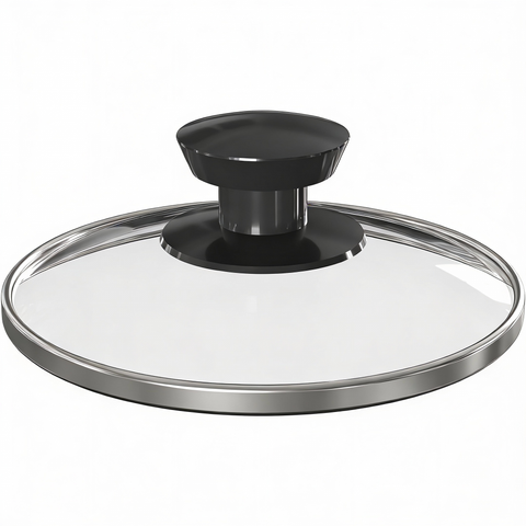 Sunvivi 1.25Qt Tempered Glass Lid Replacement for Sunvivi Dual Slow Cooker Cover Clear Dishwasher Safe