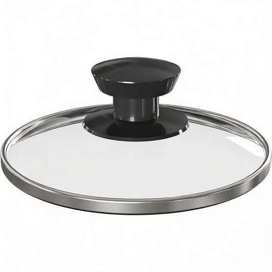 Sunvivi 1.25Qt Tempered Glass Lid Replacement for Sunvivi Dual Slow Cooker Cover Clear Dishwasher Safe