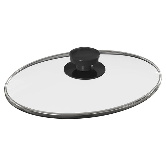 Sunvivi 1.5Qt Tempered Glass Replacement for Sunvivi Triple Slow Cooker Cover Clear Dishwasher