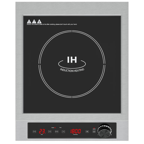 Sunvivi 1800W Portable Induction Cooktop Commercial-Grade Electric Countertop Burner